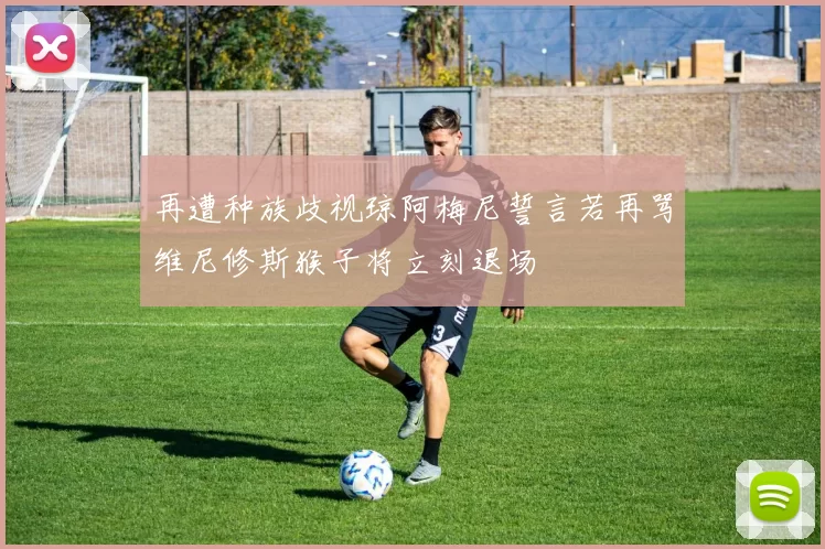 再遭种族歧视琼阿梅尼誓言若再骂维尼修斯猴子将立刻退场